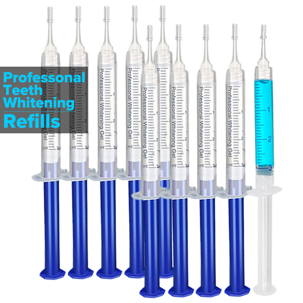 Teeth Whitening With Trays - Gel sbiancante per denti Ricarica siringa