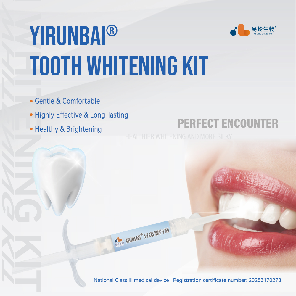 Teeth Whitening Light Kit - Gel Sbiancante per Denti Taseyi per
