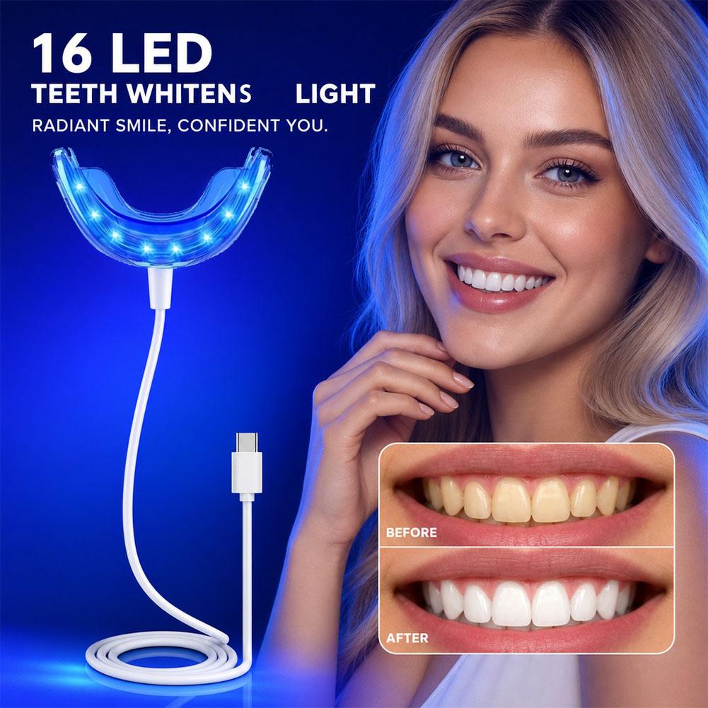 Teeth Whitening With Trays - Acceleratore per lo sbiancamento dei denti,