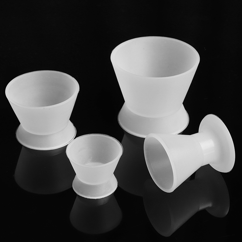 Teeth Whitening With Trays - 4 pezzi materiali per dentisti ciotola