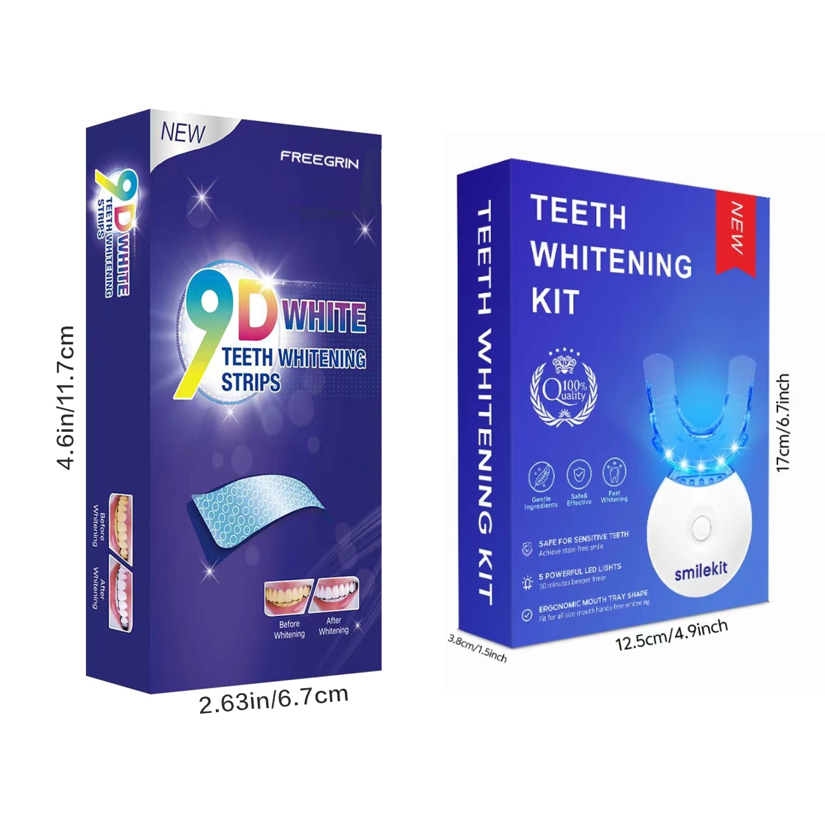 Kit per sbiancamento dei denti - Teeth Whitening With Trays recensione e prezzo