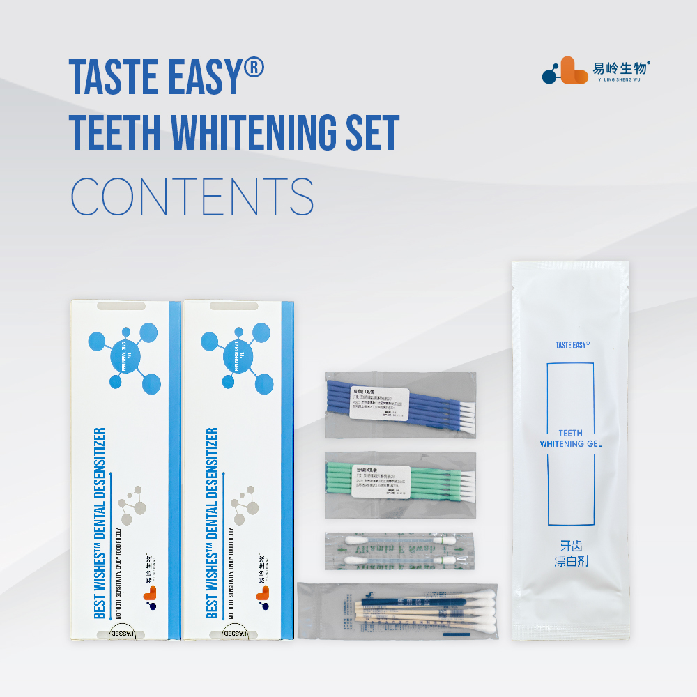 Gel Sbiancante per Denti Tasey - Teeth Whitening Light Kit recensione e prezzo