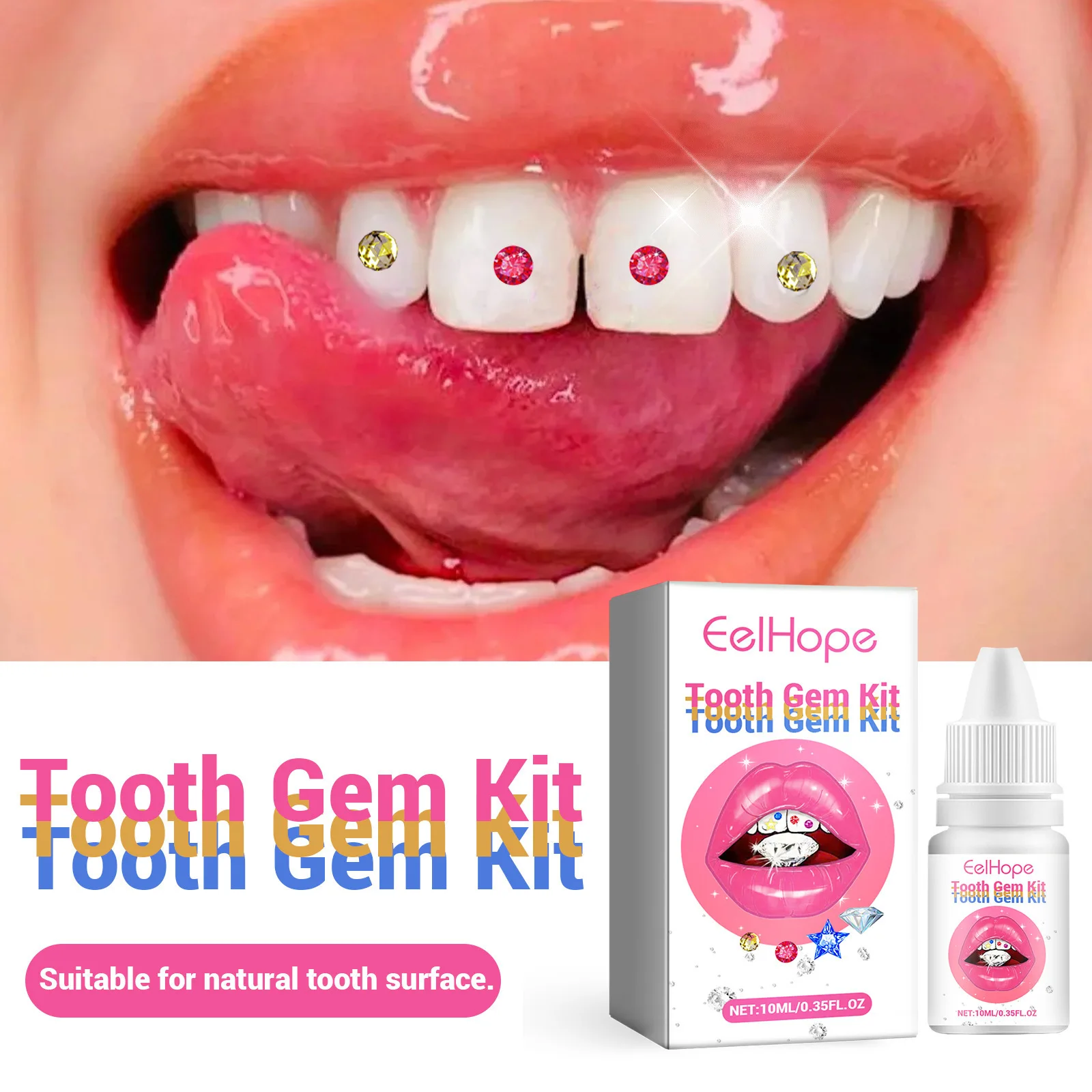 Kit Gioielli per Denti Fai-da- - Teeth Whitening Light Kit recensione e prezzo