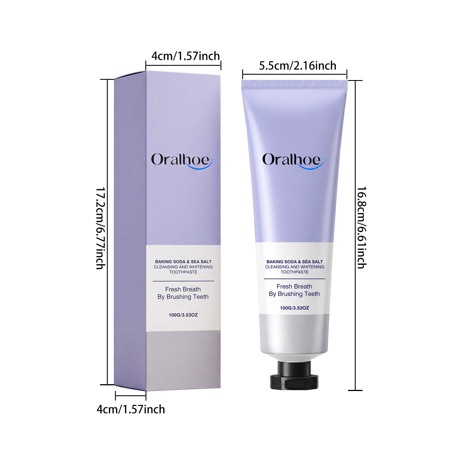 Dentifricio Oralhoe con Bicarb - Teeth Whitening Natural recensione e prezzo